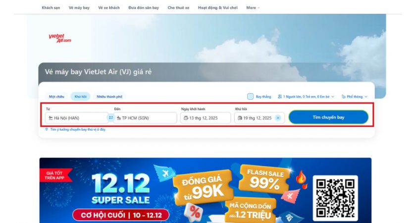 Làm sao để check giá vé máy bay VietJet nội địa nhanh và dễ hiểu?